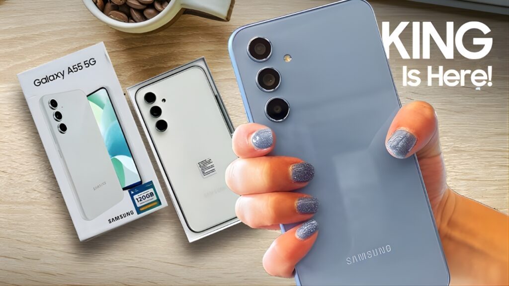 Samsung Galaxy A55 5G Launched with Smooth Display and Powerful Battery Life