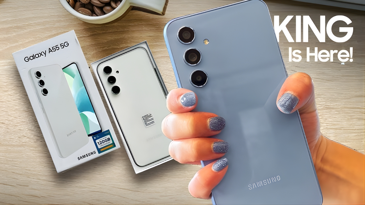 Samsung Galaxy A55 5G Launched with Smooth Display and Powerful Battery Life