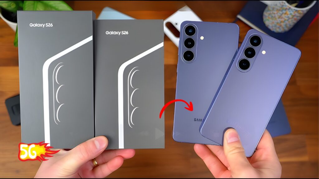 Samsung Galaxy S26 5G Unveiled with 200MP Camera and Massive 6000mAh Battery