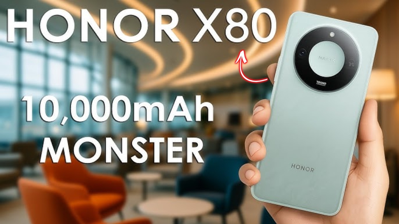 Honor X80 5G Launch: Huge Battery, Big Display, Affordable Price