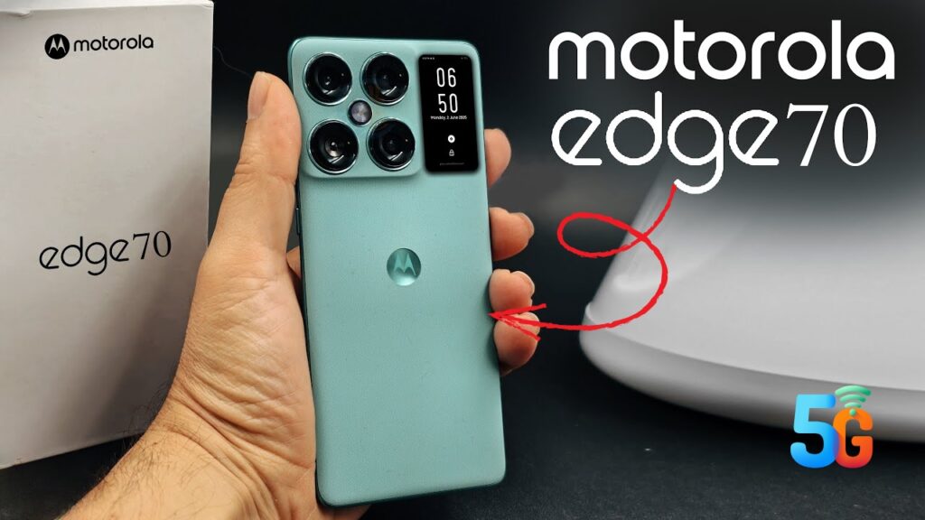 Motorola Edge 70 Launch with 100MP AI Camera and Premium AMOLED Display