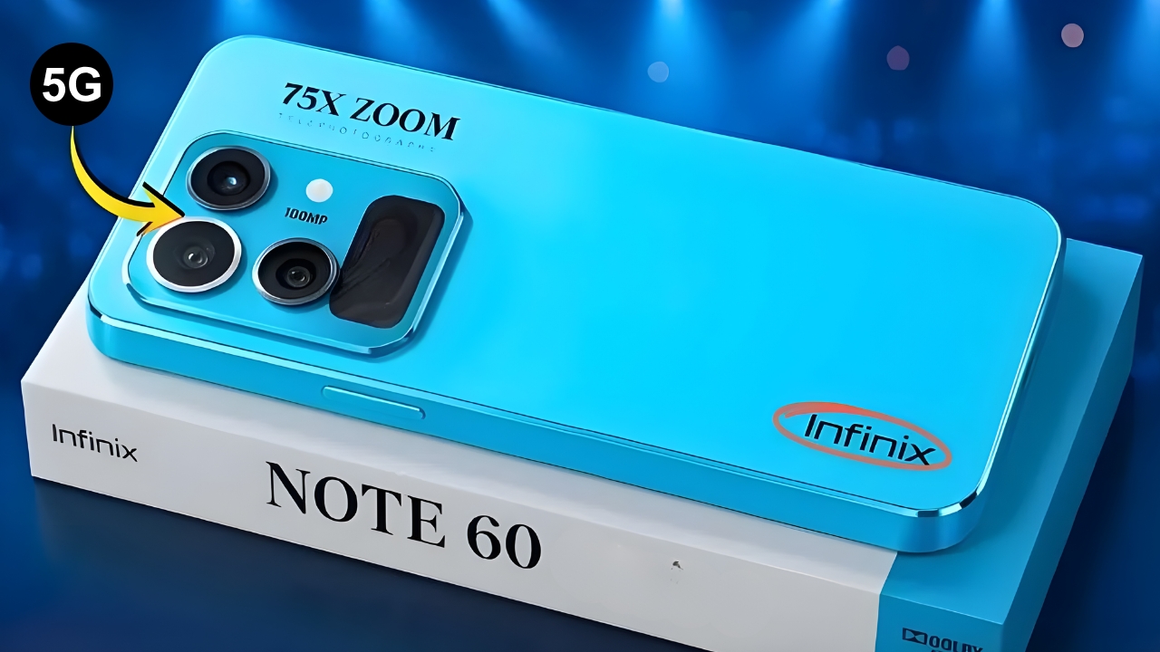 Infinix Note 60 Launches With 300MP Camera and 12GB RAM at Just ₹
