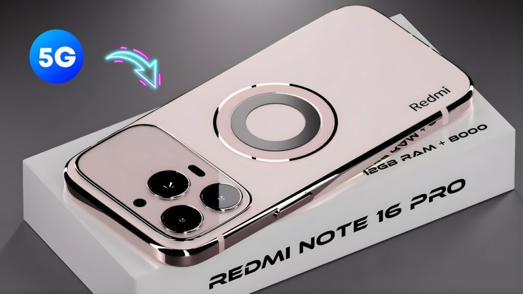 Redmi Note 16 Pro 5G Launched with 250MP Camera and 7800mAh Battery